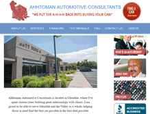 Tablet Screenshot of myautoman.com